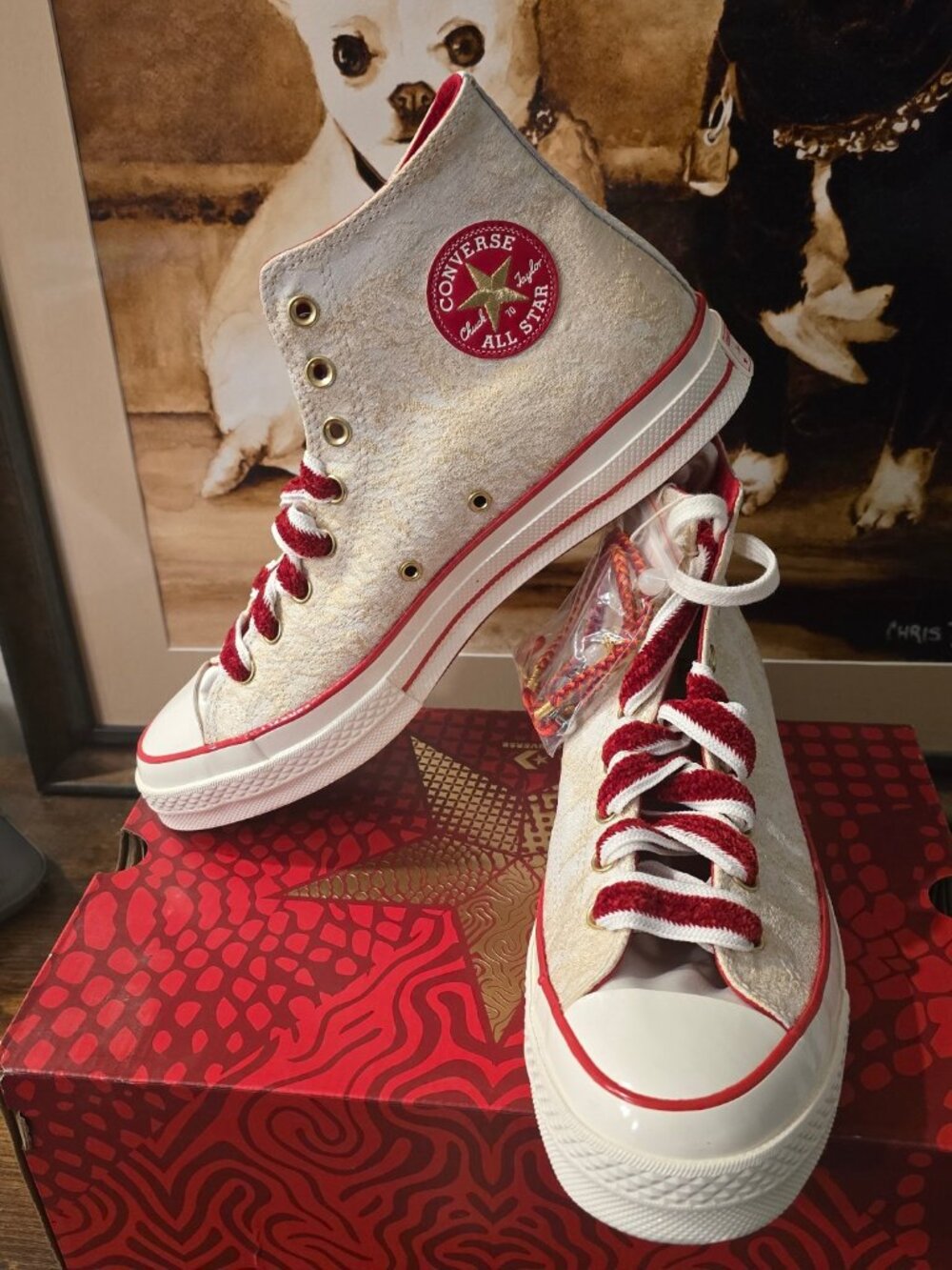 Converse Chuck Taylor All-Star 70 Lunar New Year SNAKE A13348C Beige Mens 10.5